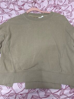 GAP Khaki Crewneck Sweatshirt